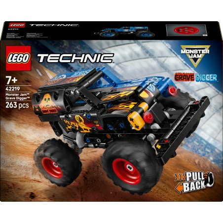 LEGO Technic Monster Jam Grave Digger Ogień i lód 42219
