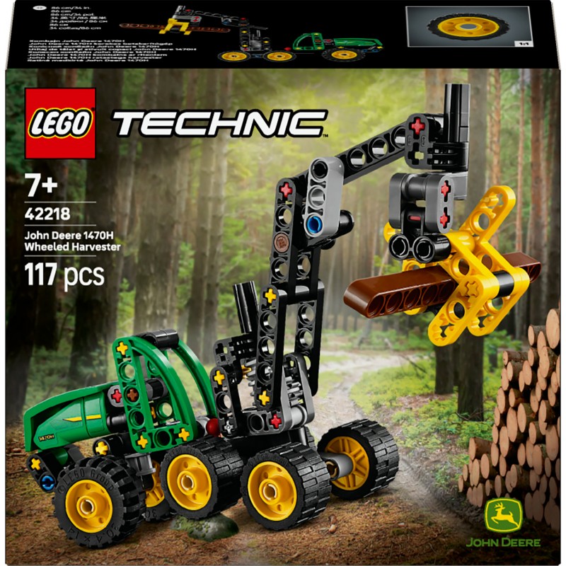 LEGO Technic Harwester kołowy John Deere 1470H 42218