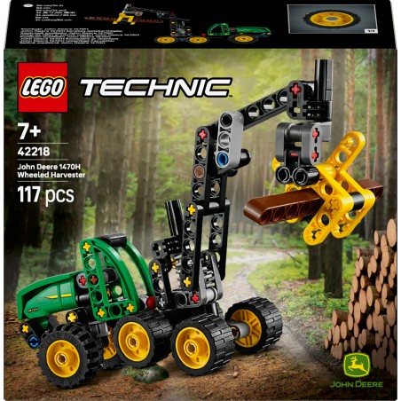 LEGO Technic Harwester kołowy John Deere 1470H 42218