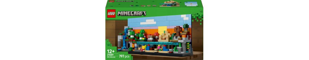 LEGO Minecraft Minibiomy 21589