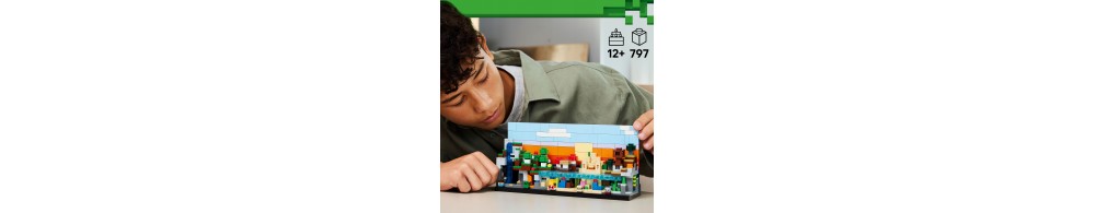 LEGO Minecraft Minibiomy 21589