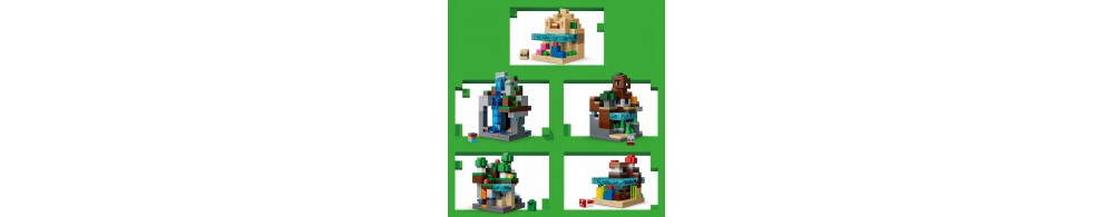 LEGO Minecraft Minibiomy 21589