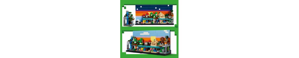 LEGO Minecraft Minibiomy 21589