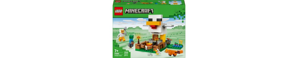 LEGO Minecraft Farma kurczaków 21585
