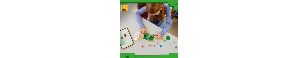 LEGO Minecraft Farma kurczaków 21585