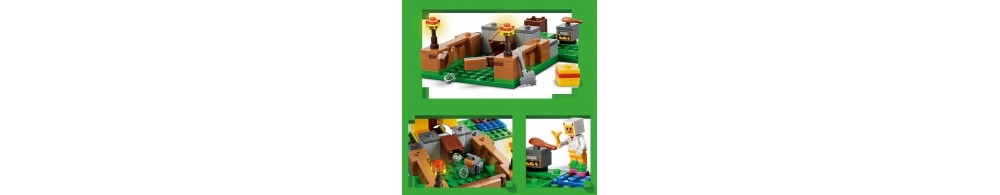 LEGO Minecraft Farma kurczaków 21585