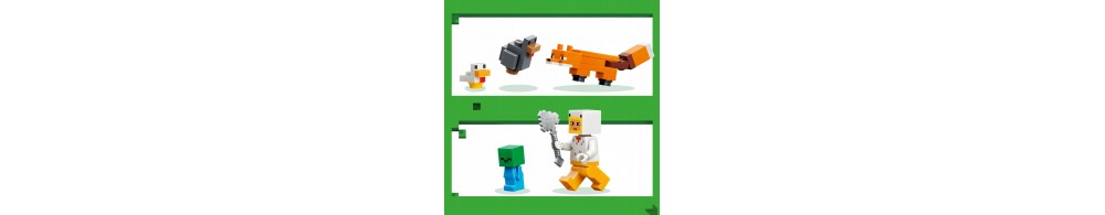 LEGO Minecraft Farma kurczaków 21585