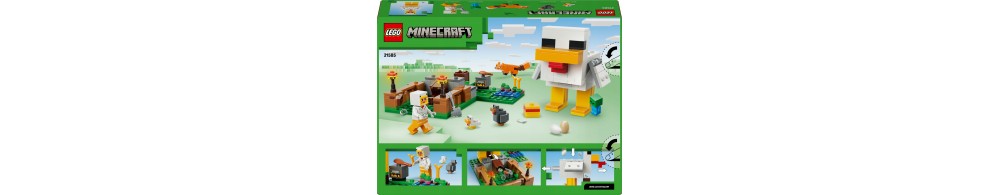 LEGO Minecraft Farma kurczaków 21585