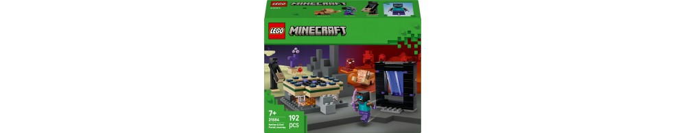 LEGO Minecraft Podróż przez portal Netheru i Kresu 21584