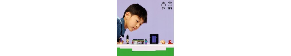 LEGO Minecraft Podróż przez portal Netheru i Kresu 21584
