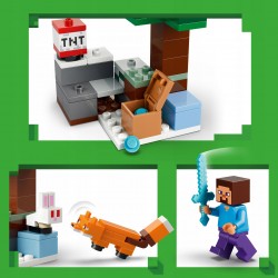 LEGO Minecraft Przygoda Steve’a w tajdze 21583