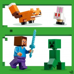 LEGO Minecraft Przygoda Steve’a w tajdze 21583