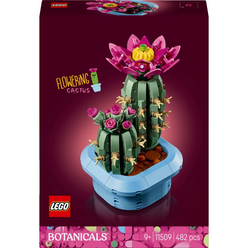 LEGO Botanicals Kwitnący kaktus 11509