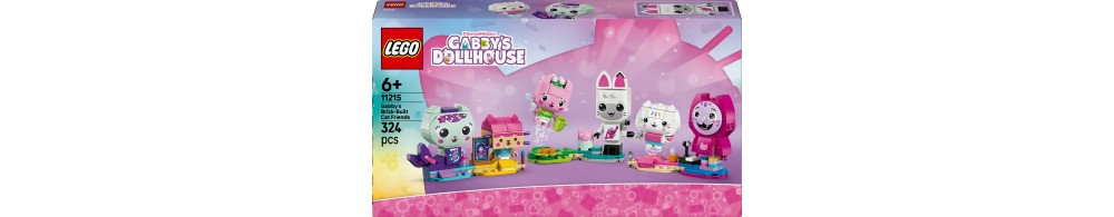 LEGO Koci domek Gabi Koci przyjaciele Gabi z klocków 11215
