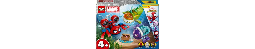LEGO | Marvel Spidey: podwodne pojazdy dla dzieci 11207