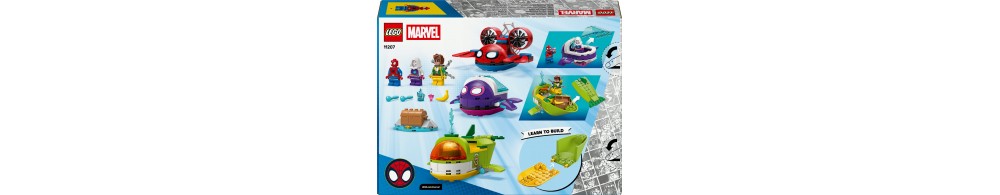 LEGO | Marvel Spidey: podwodne pojazdy dla dzieci 11207