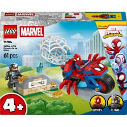 LEGO | Marvel Spidey na motocyklu kontra Rhino 11206