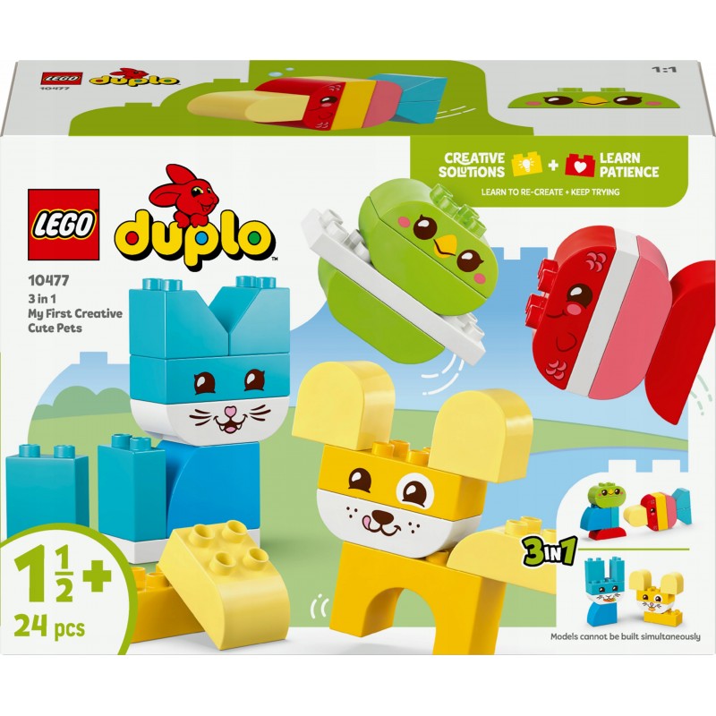 LEGO DUPLO Kreatywne zwierzaki 3 w 1 10477