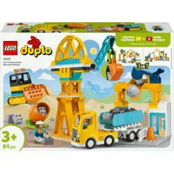 LEGO DUPLO Plac budowy z pojazdami 3 w 1 10476