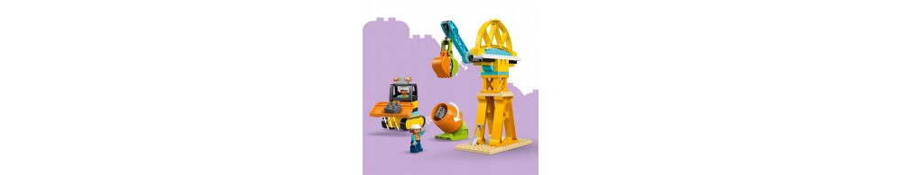 LEGO DUPLO Plac budowy z pojazdami 3 w 1 10476