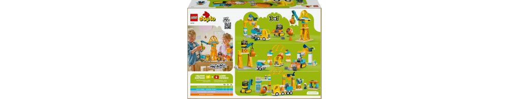 LEGO DUPLO Plac budowy z pojazdami 3 w 1 10476