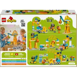 LEGO DUPLO Plac budowy z pojazdami 3 w 1 10476