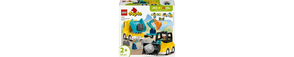 LEGO DUPLO Maszyny budowlane 3 w 1 10475