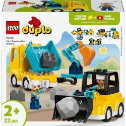 LEGO DUPLO Maszyny budowlane 3 w 1 10475