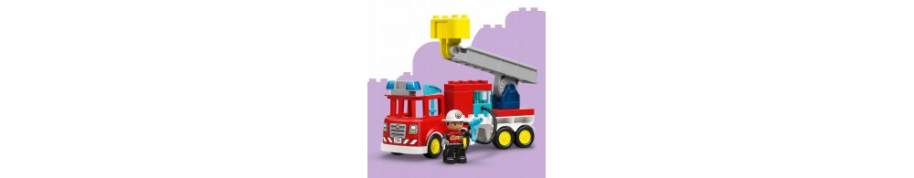 LEGO DUPLO Wóz strażacki z wężem i strażakiem 10473