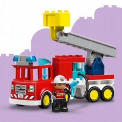 LEGO DUPLO Wóz strażacki z wężem i strażakiem 10473