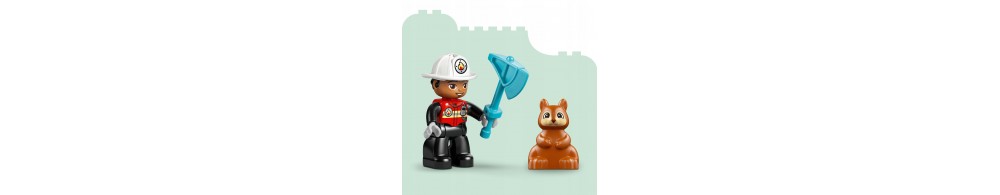 LEGO DUPLO Wóz strażacki z wężem i strażakiem 10473