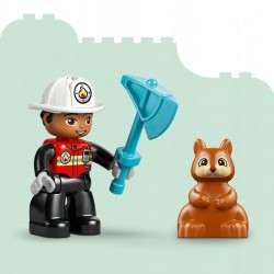 LEGO DUPLO Wóz strażacki z wężem i strażakiem 10473