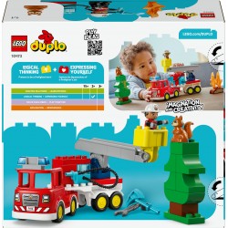 LEGO DUPLO Wóz strażacki z wężem i strażakiem 10473