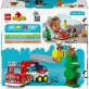 LEGO DUPLO Wóz strażacki z wężem i strażakiem 10473