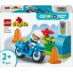 LEGO DUPLO Niebieski motocykl policyjny dla dzieci 10471