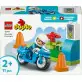 LEGO DUPLO Niebieski motocykl policyjny dla dzieci 10471