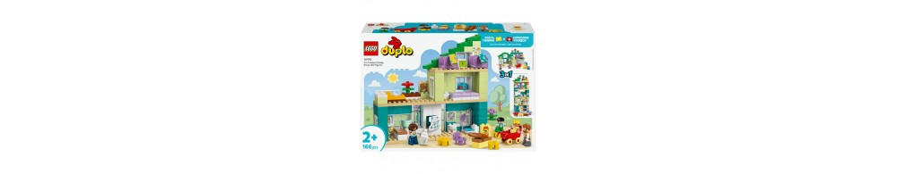 LEGO DUPLO Nowoczesny dom rodzinny 3 w 1 z figurkami 10470