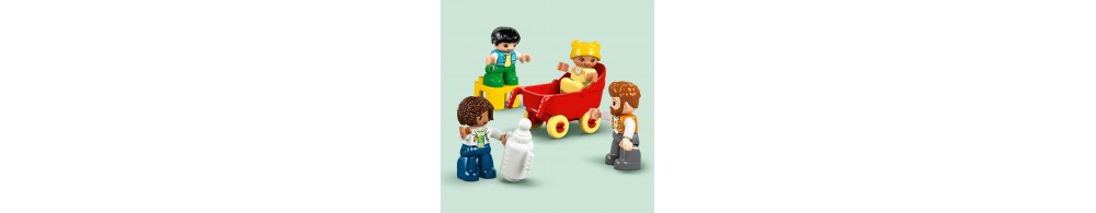 LEGO DUPLO Nowoczesny dom rodzinny 3 w 1 z figurkami 10470