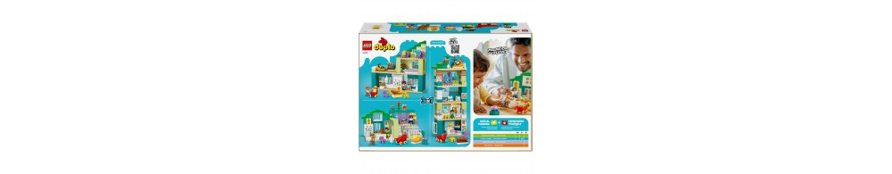 LEGO DUPLO Nowoczesny dom rodzinny 3 w 1 z figurkami 10470