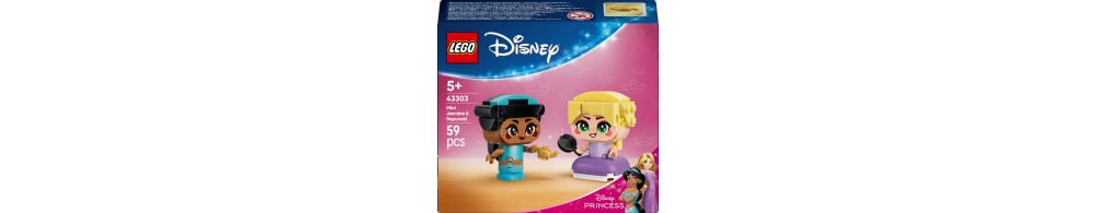 LEGO Disney Princess Mała Dżasmina i Roszpunka 43303