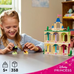 LEGO Disney Princess Mała Bella i Tiana z zamkiem 43291