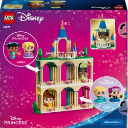 LEGO Disney Princess Mała Bella i Tiana z zamkiem 43291