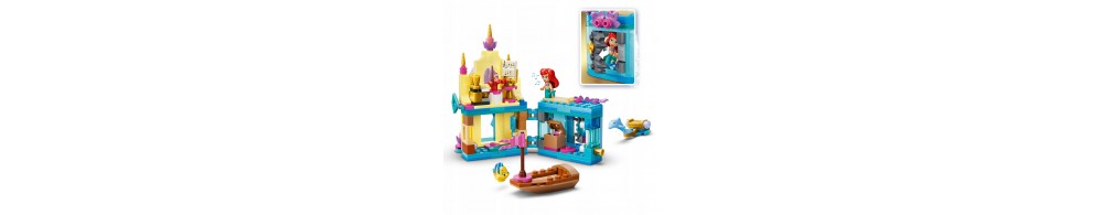 LEGO Disney Princess Magiczny minipałac Arielki 43285
