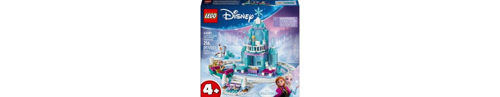 LEGO Disney Kraina lodu Lodowy zamek Elzy i śnieżna przejażdżka 43281