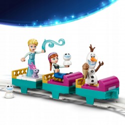 LEGO Disney Kraina lodu Lodowy zamek Elzy i śnieżna przejażdżka 43281