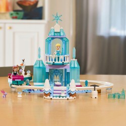 LEGO Disney Kraina lodu Lodowy zamek Elzy i śnieżna przejażdżka 43281