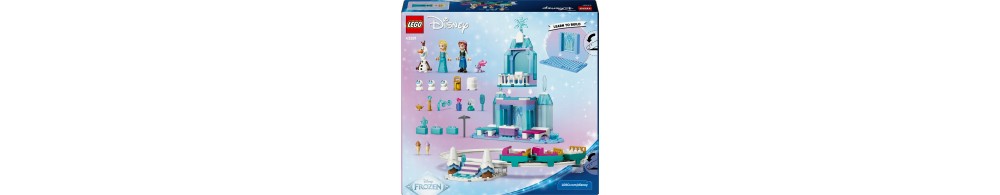 LEGO Disney Kraina lodu Lodowy zamek Elzy i śnieżna przejażdżka 43281