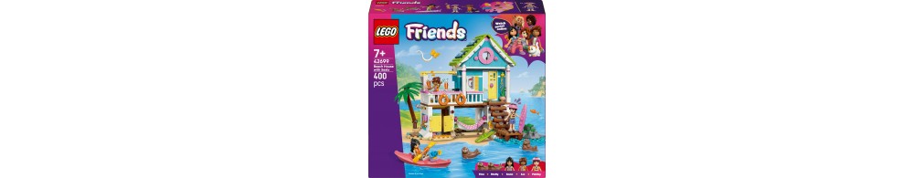 LEGO Friends Domek na plaży z fokami 42699