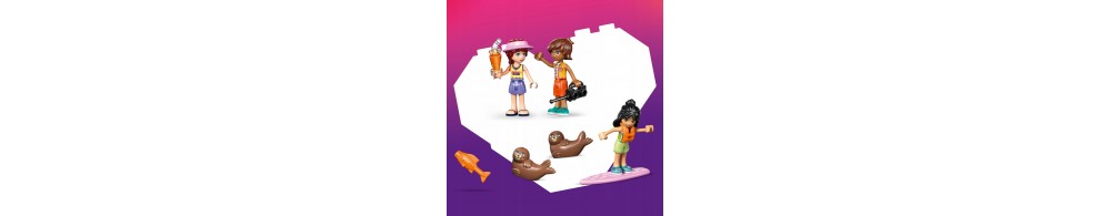 LEGO Friends Domek na plaży z fokami 42699