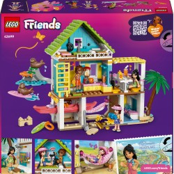 LEGO Friends Domek na plaży z fokami 42699